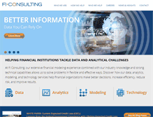 Tablet Screenshot of ficonsulting.com